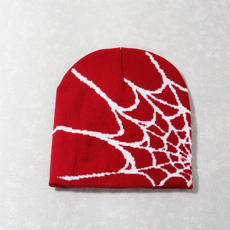 Spider Web Knit Beanie