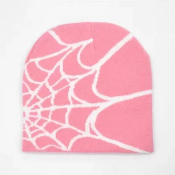 Spider Web Knit Beanie