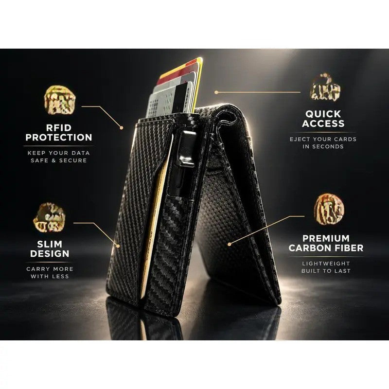 Slim Pop-Up Bifold Wallet
