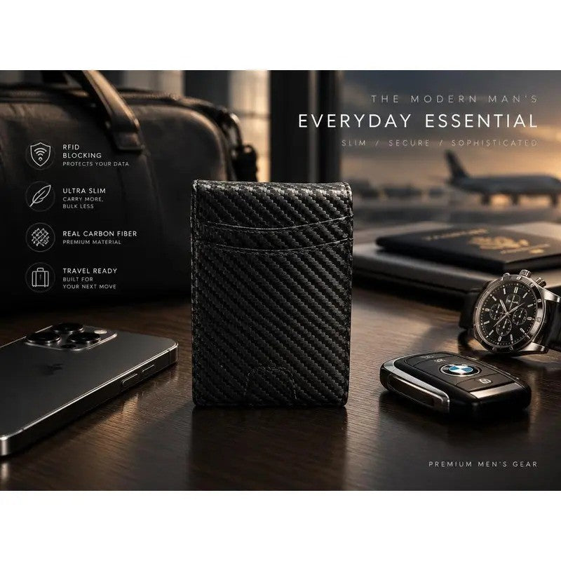 Slim Pop-Up Bifold Wallet
