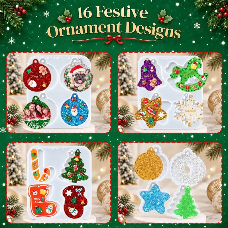 Christmas Ornament Resin Craft Kit