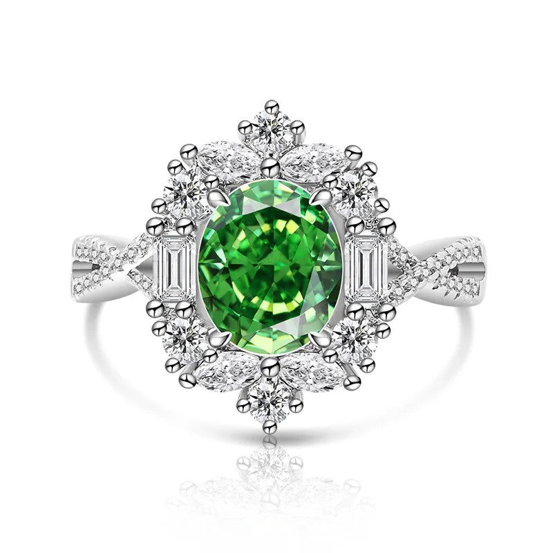 Oval Halo Ring