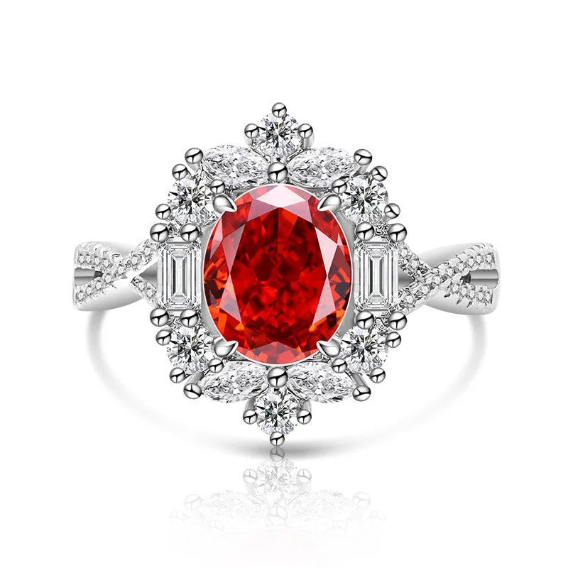 Oval Halo Ring