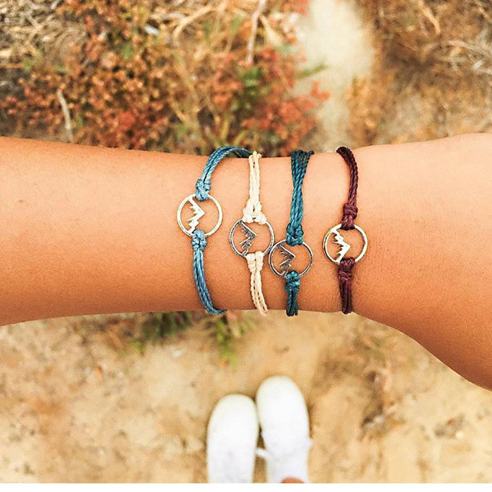 Lightning Bolt Charm Bracelet Set