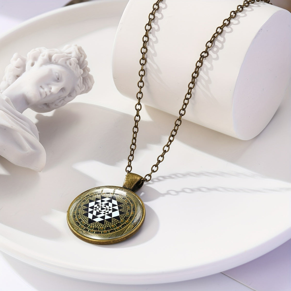 Sri Yantra Mandala Necklace