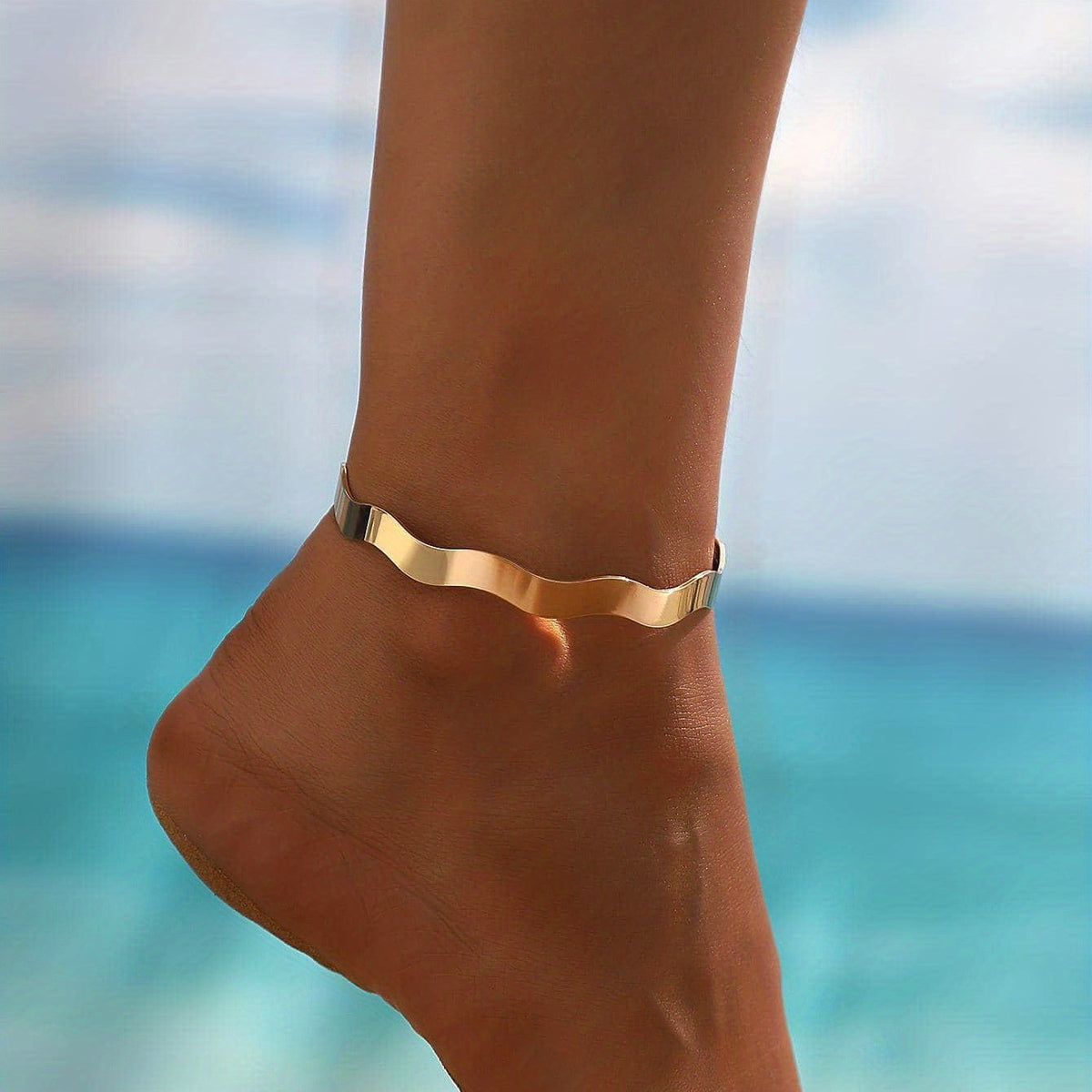 Wave Cuff Anklet