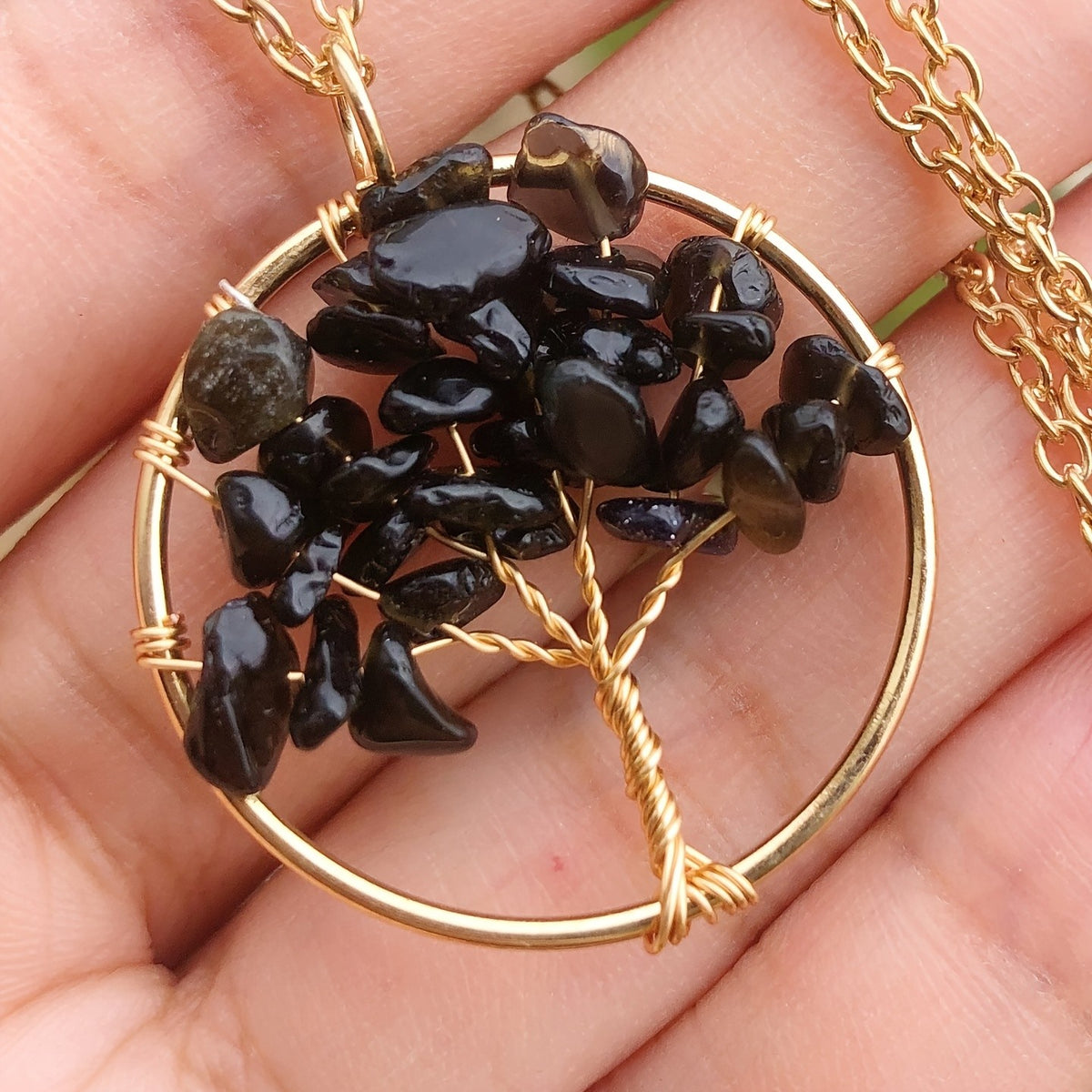 Crystal Tree of Life Necklace