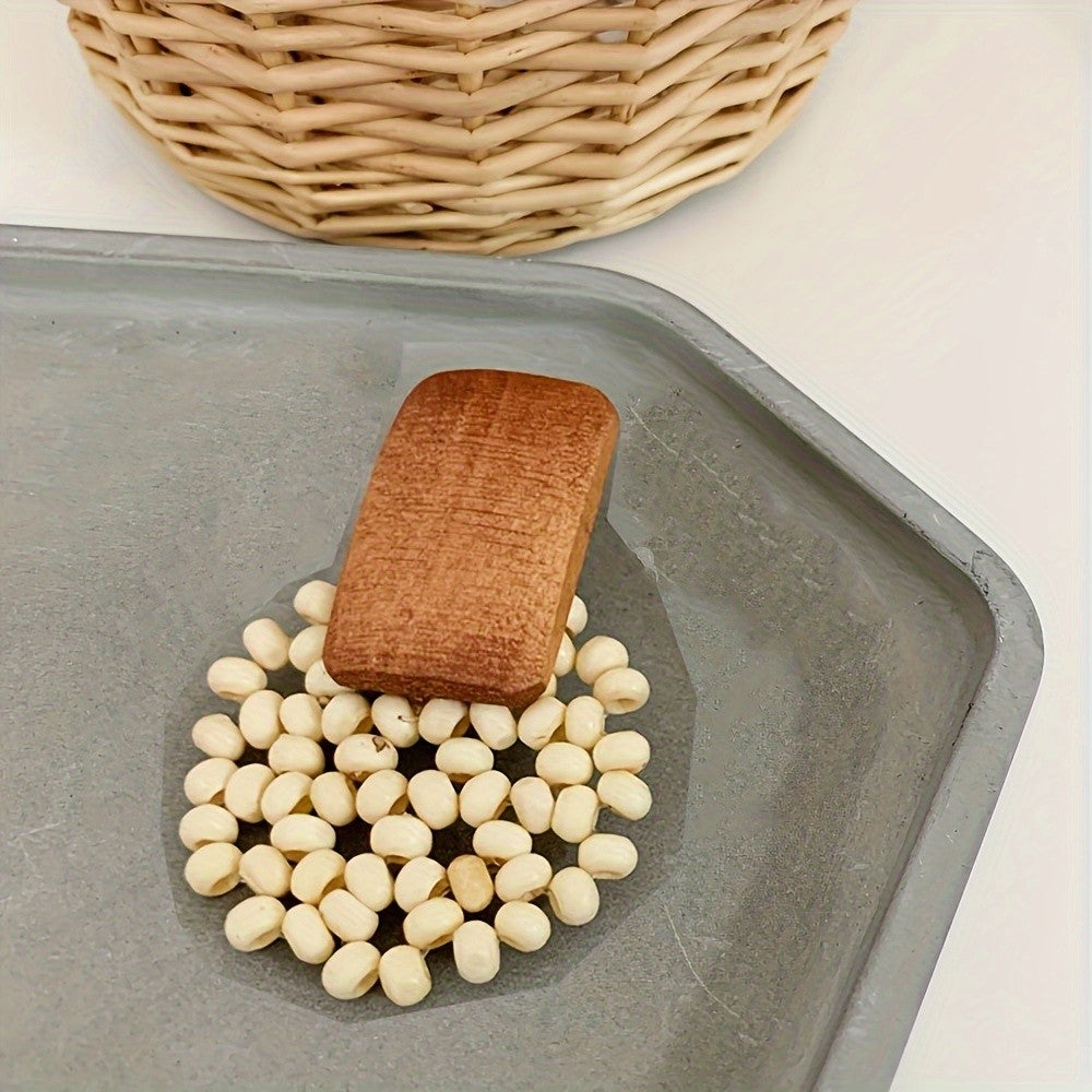 Wood Bead Earrings