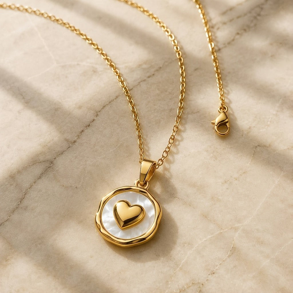 Symbolic Shell Pendant Necklace