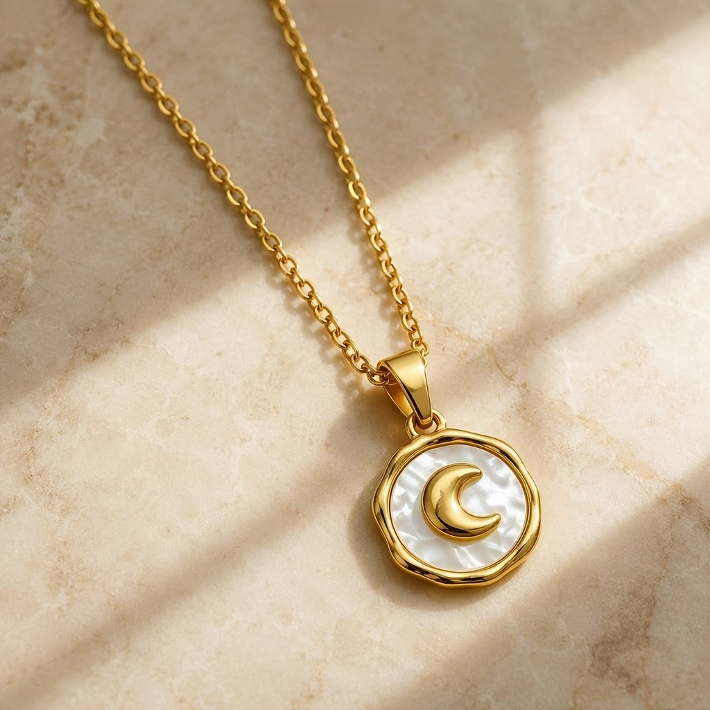 Symbolic Shell Pendant Necklace
