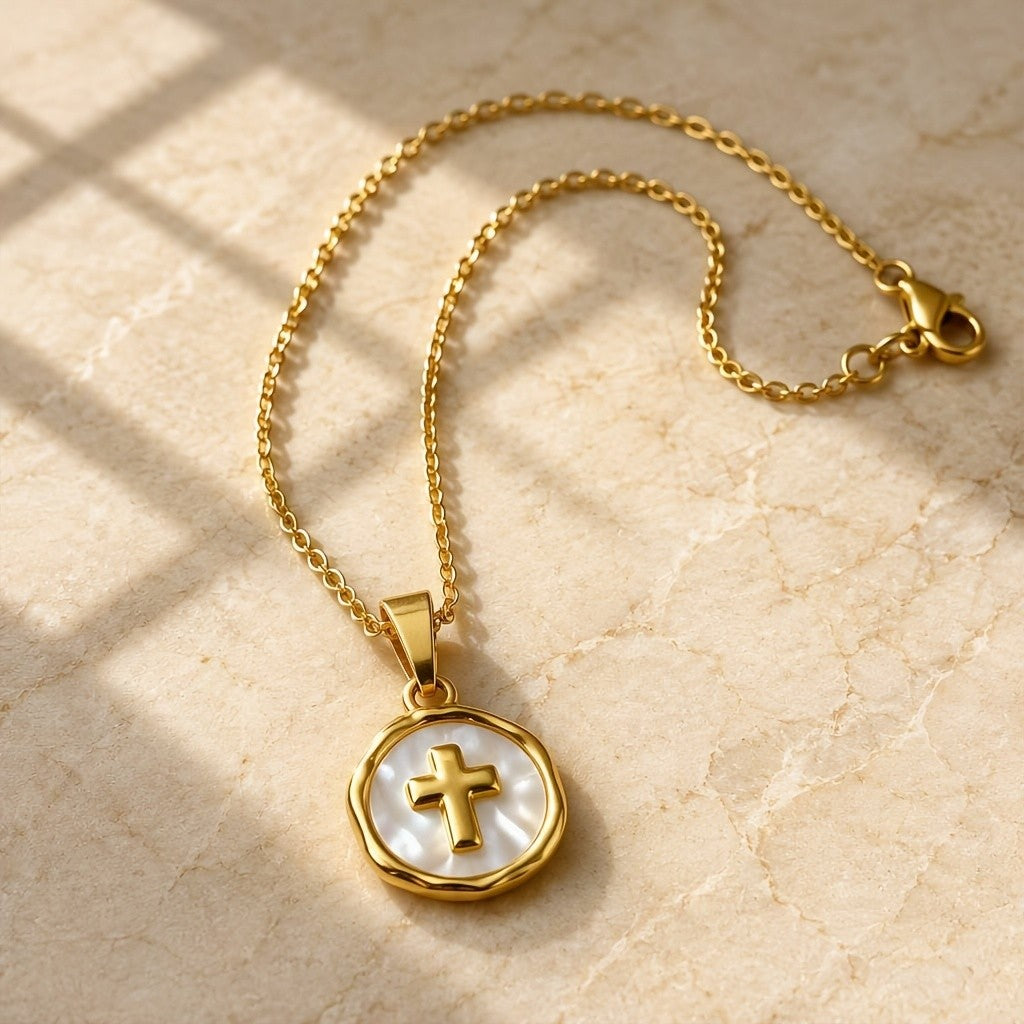 Symbolic Shell Pendant Necklace