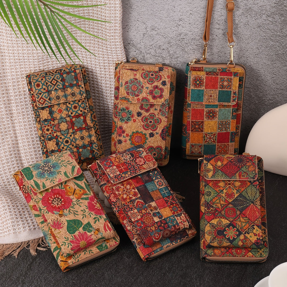 Colorful Mosaic Crossbody Bag