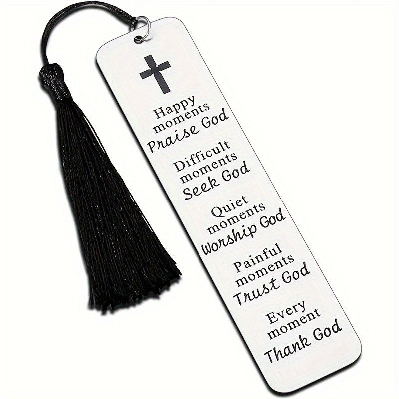 Cross Inspirational Bookmark