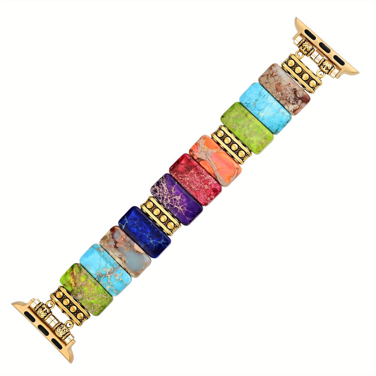 Multicolor Natural Stone Watch Band