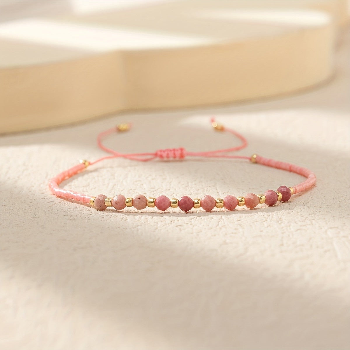 Multicolor Stone Beaded Bracelet