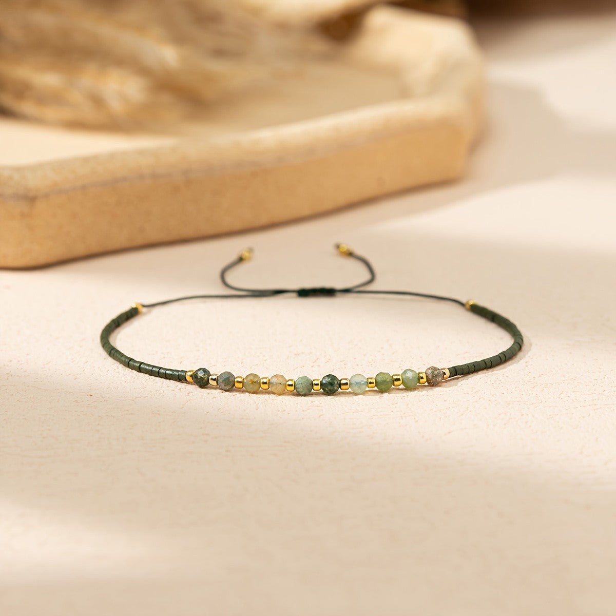 Multicolor Stone Beaded Bracelet