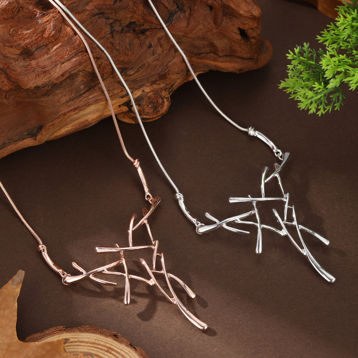 Antler Branch Necklace