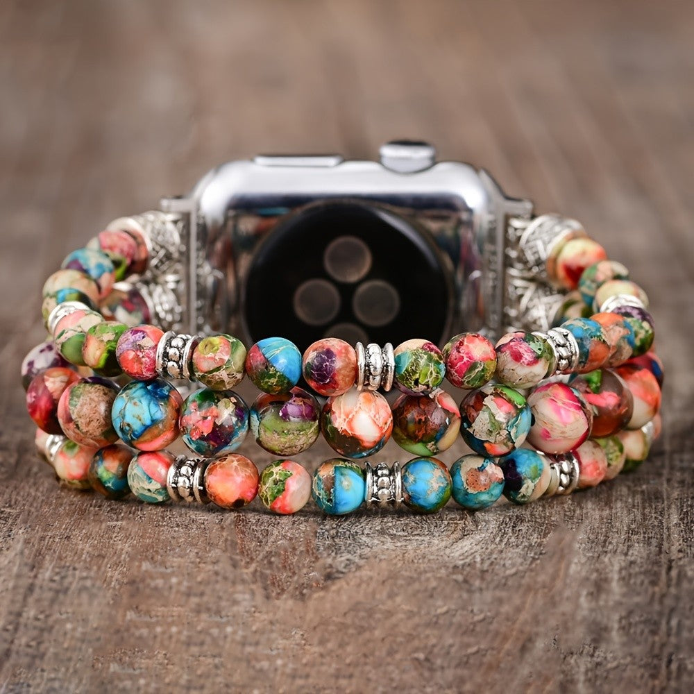 Colorful Natural Stone Watch Band