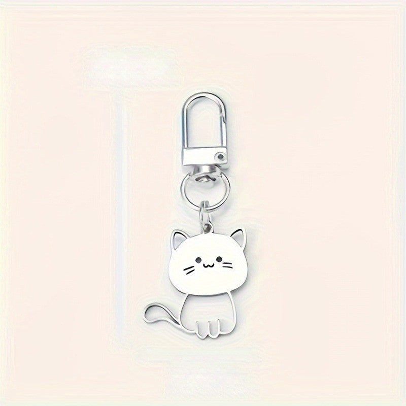Cute Kitten Keychain Set