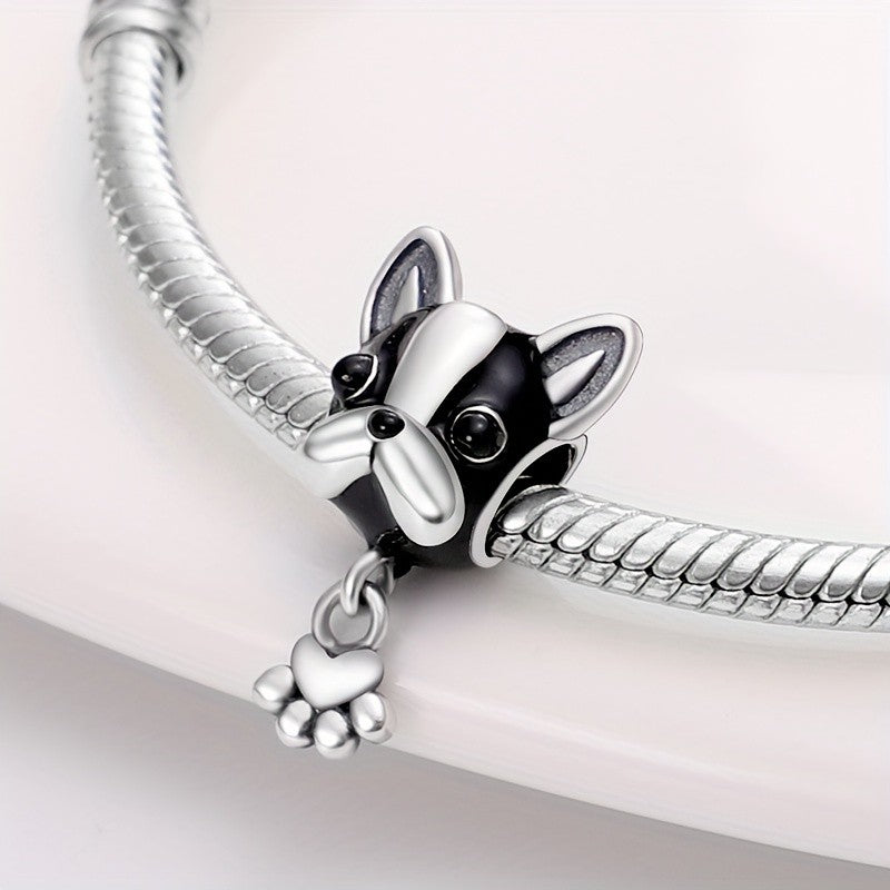 Black Dog Paw Charm