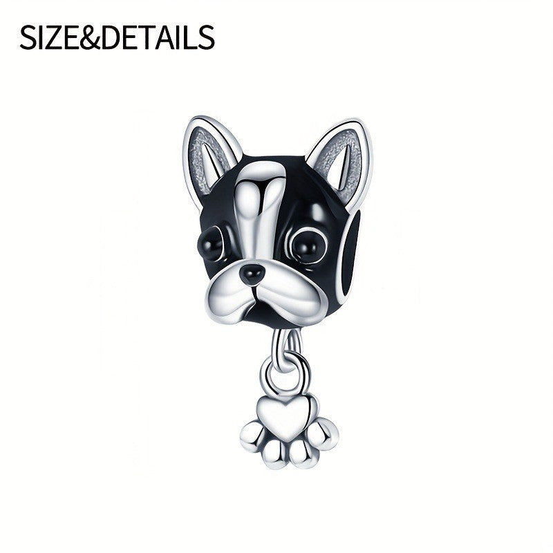 Black Dog Paw Charm