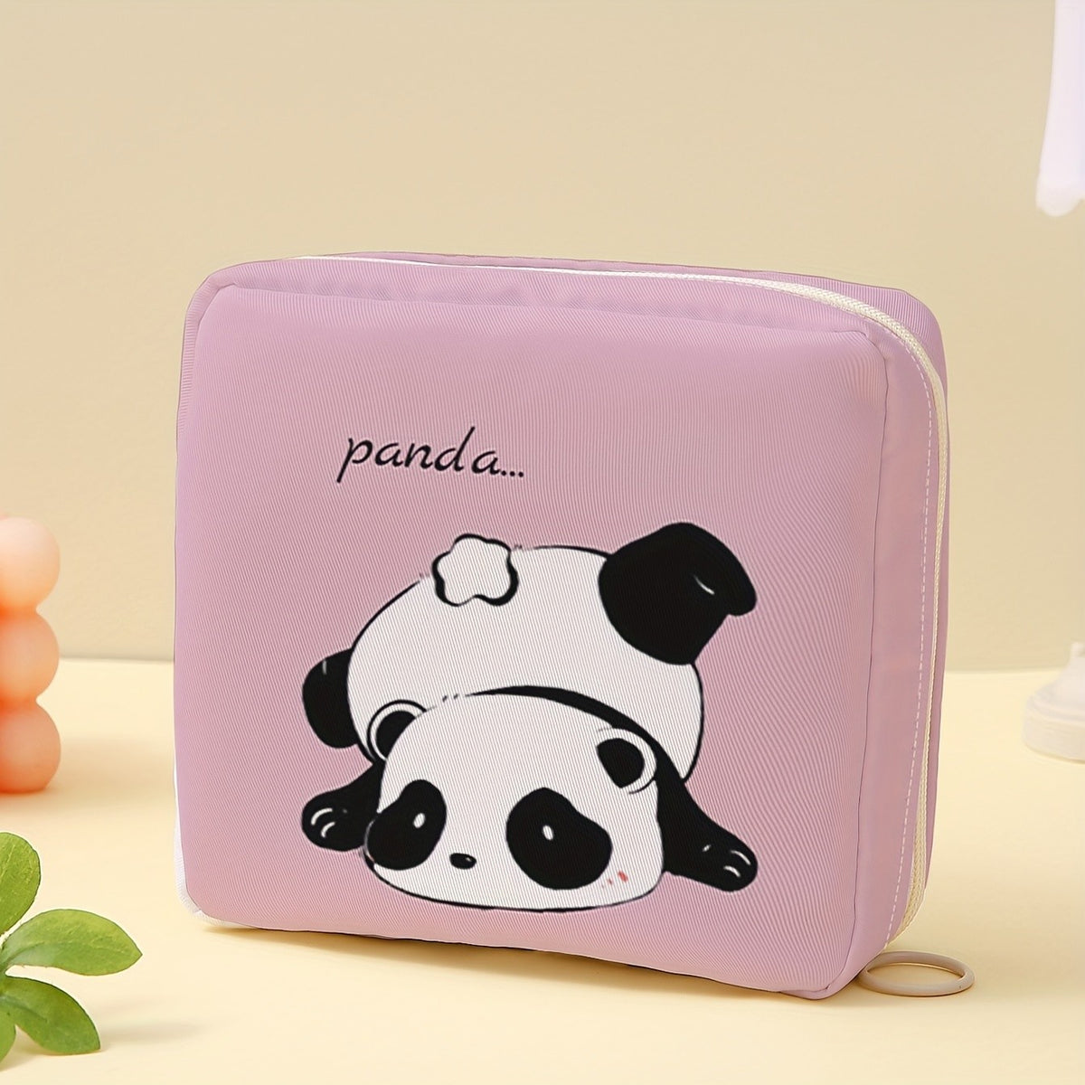 Panda Print Storage Pouch