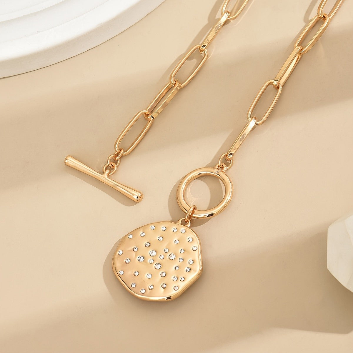 Daisy Coin Pendant