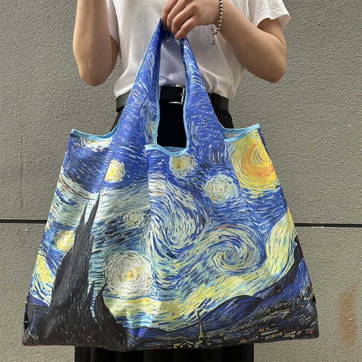 Swirling Night Sky Tote Bag