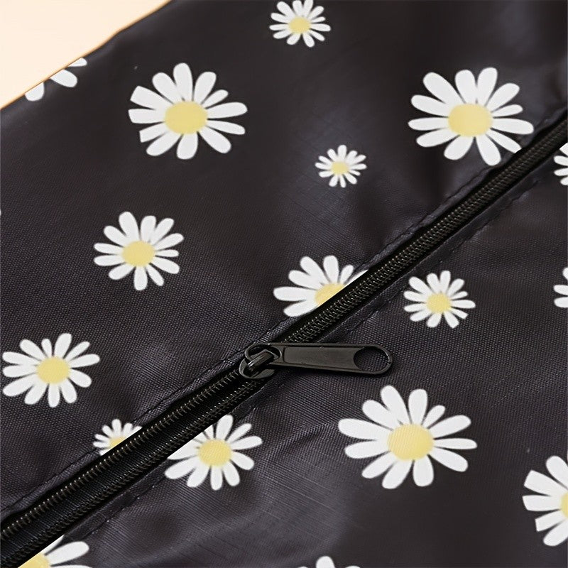 Daisy Print Shoe Bag