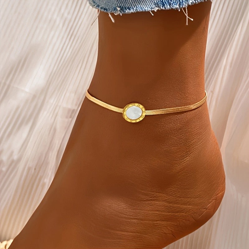 Circle Snake Chain Anklet