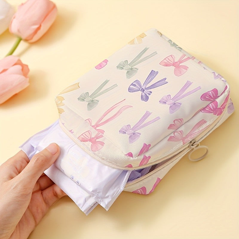 Pastel Gift Box Zippered Pouch