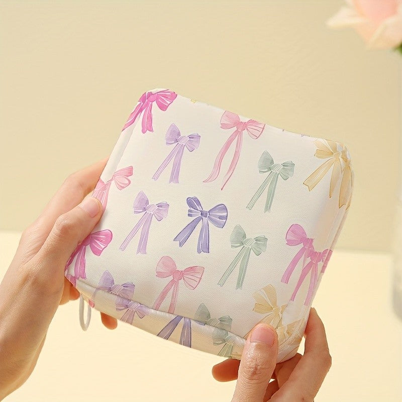 Pastel Gift Box Zippered Pouch