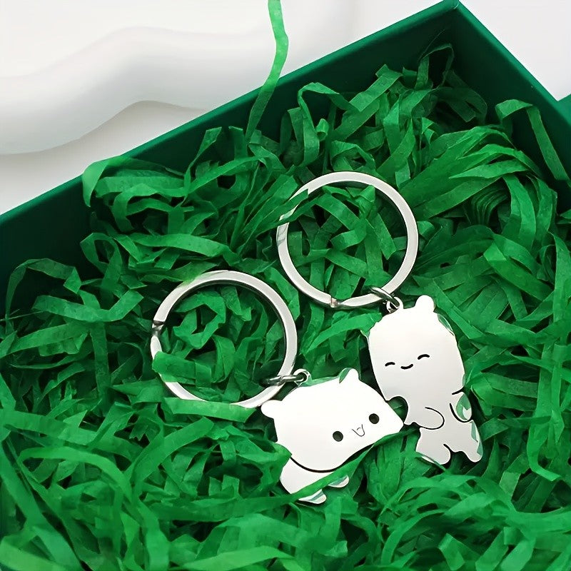 Bear Hug Keychain Set