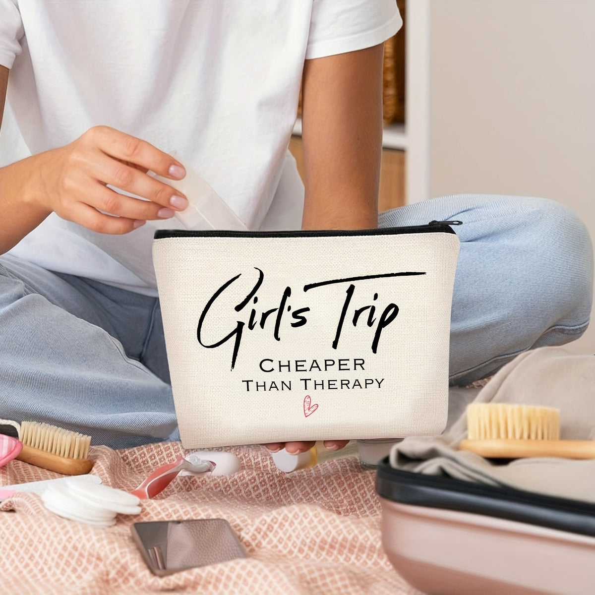 Girls Trip Canvas Pouch