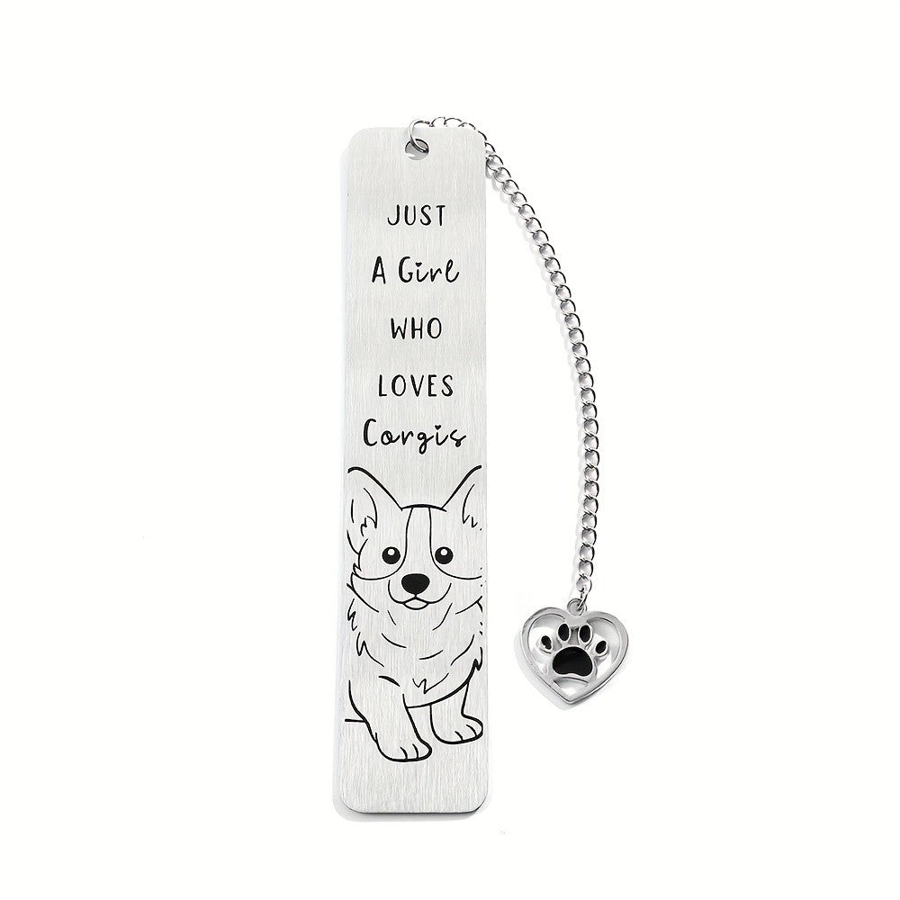 Paw Print Dog Bookmark