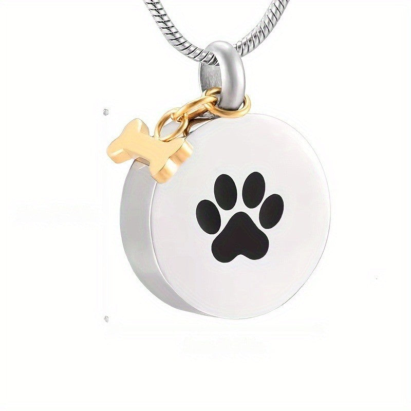 Paw Print Urn Necklace