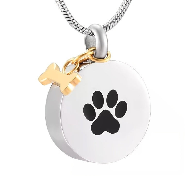 Paw Print Urn Necklace