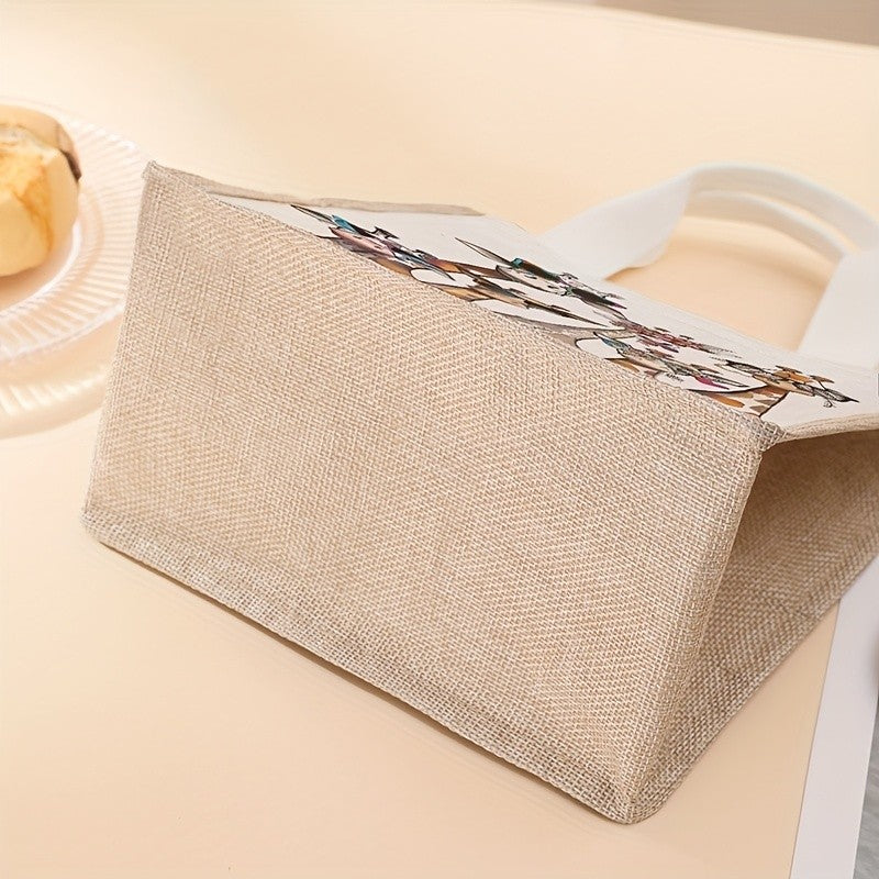 Giraffe Print Tote Bag