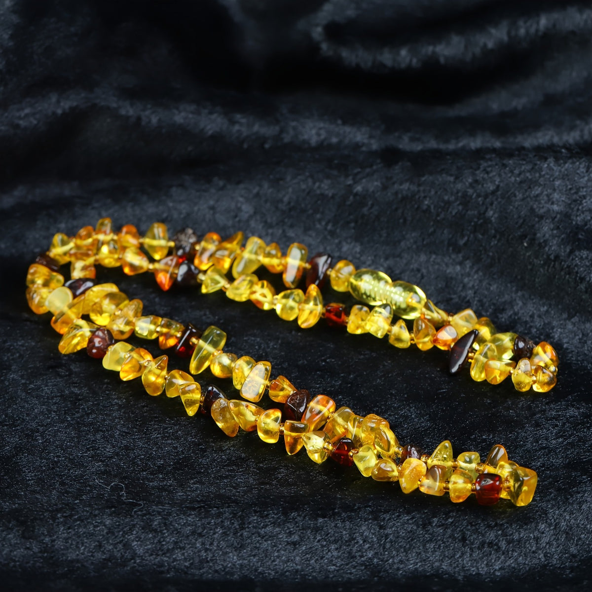Amber Chip Necklace