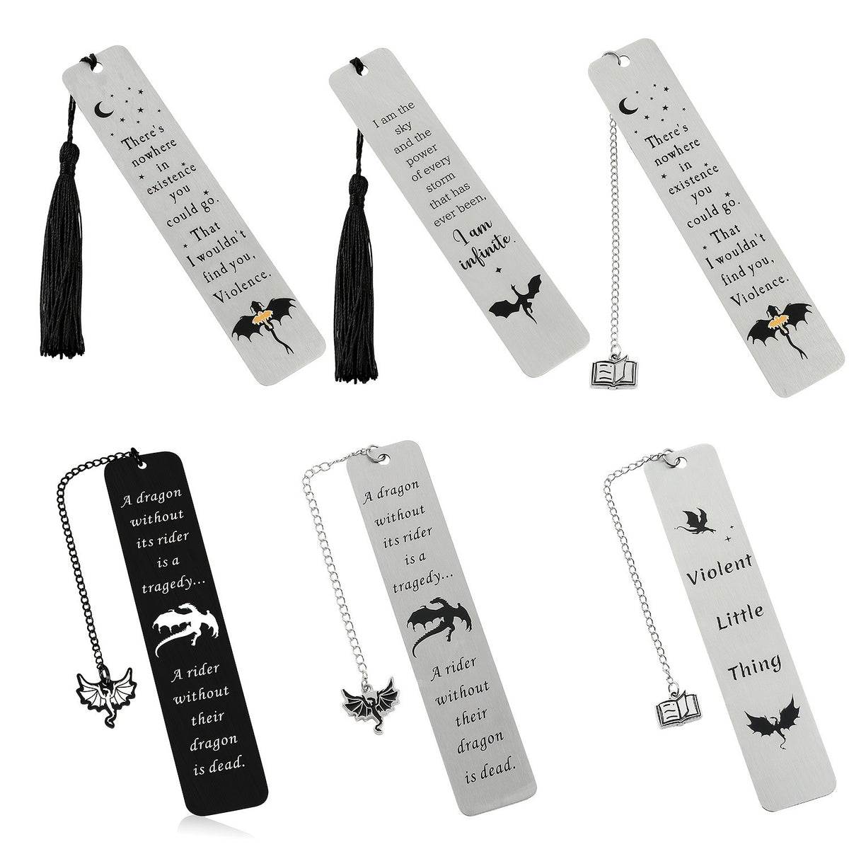 Dragon Engraved Bookmark