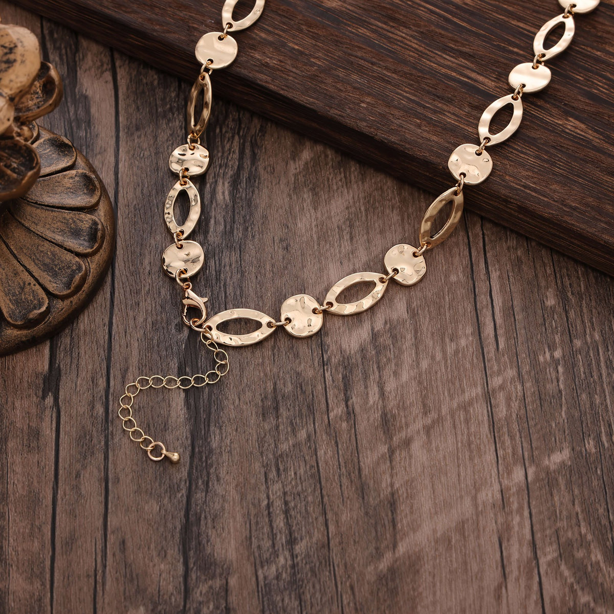 Mixed Oval Link Necklace