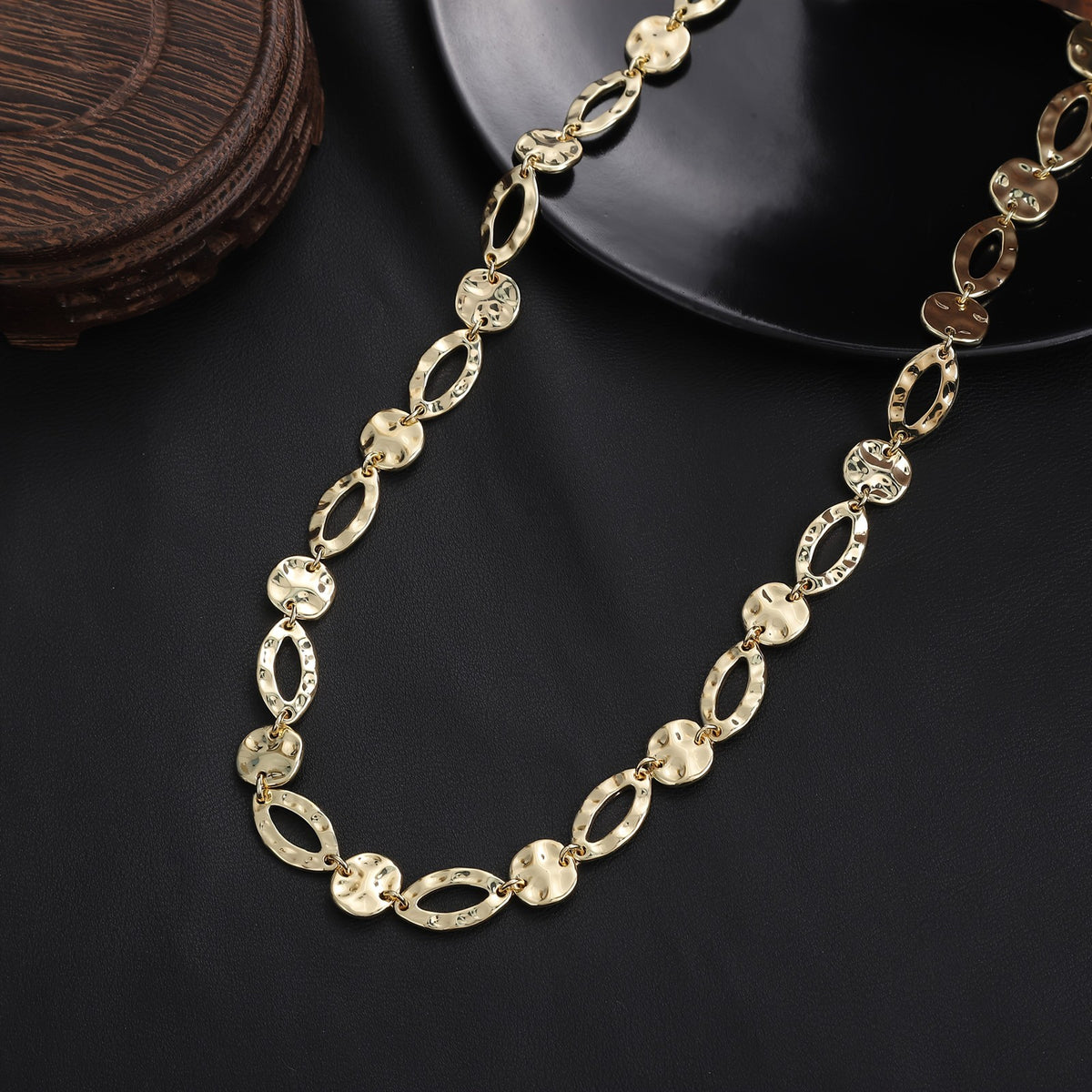 Mixed Oval Link Necklace