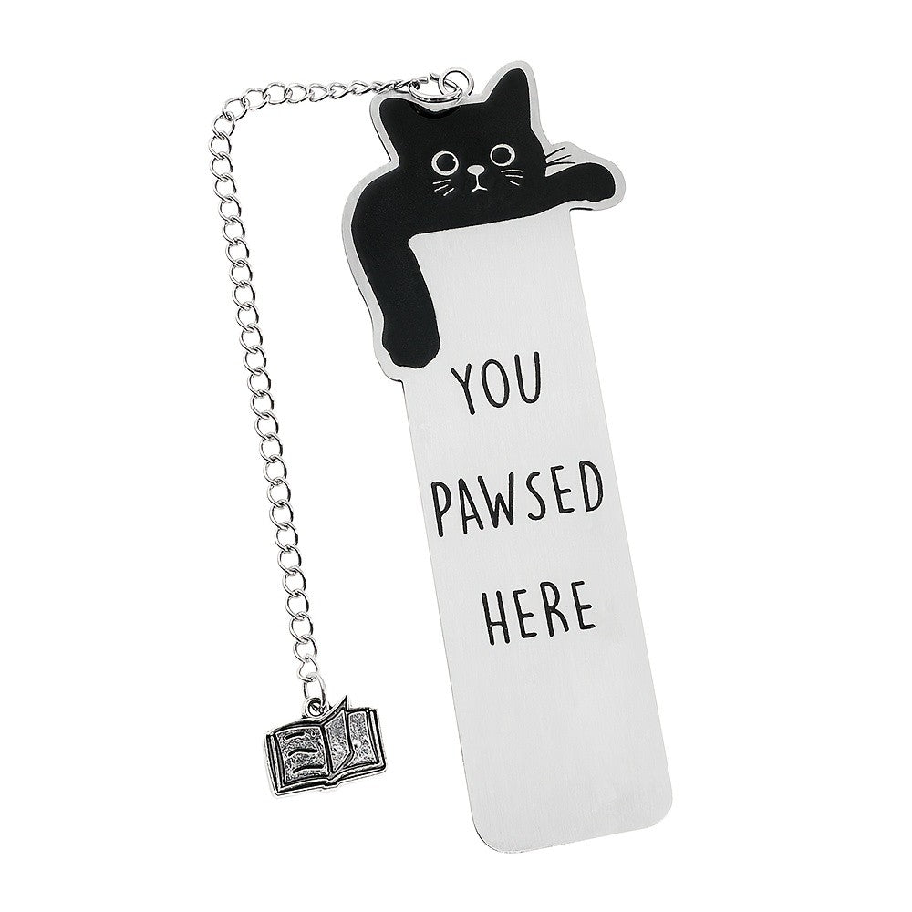 Black Cat Engraved Bookmark