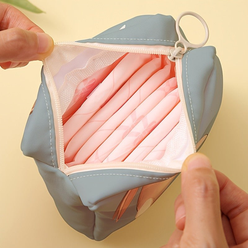 Rabbit Zippered Pouch