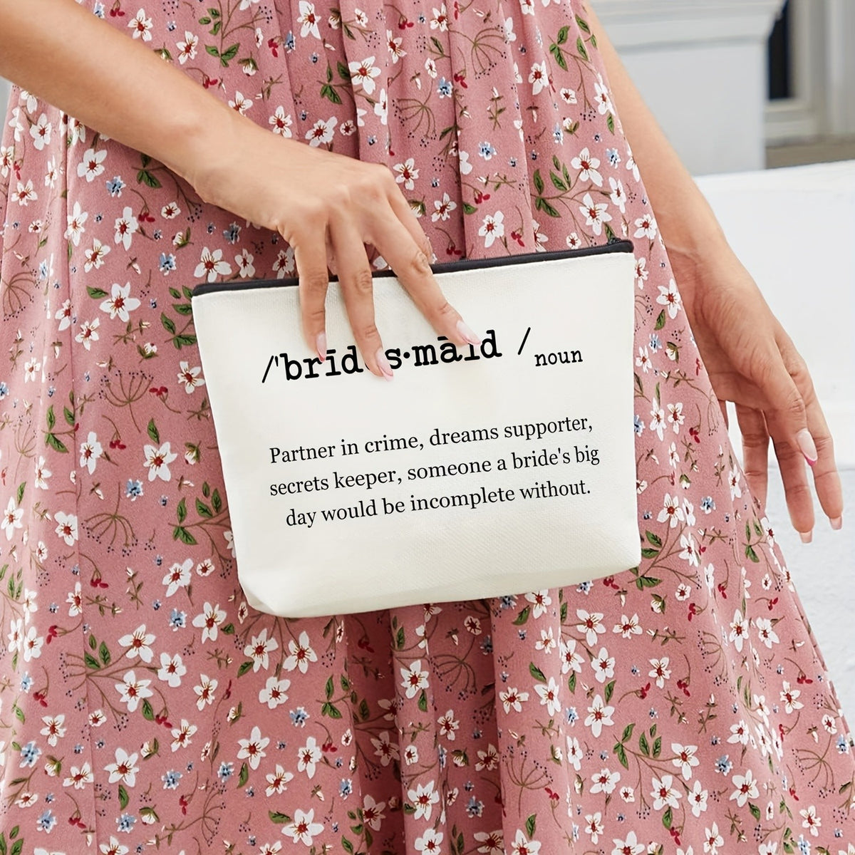 Bridesmaid Definition Cosmetic Bag