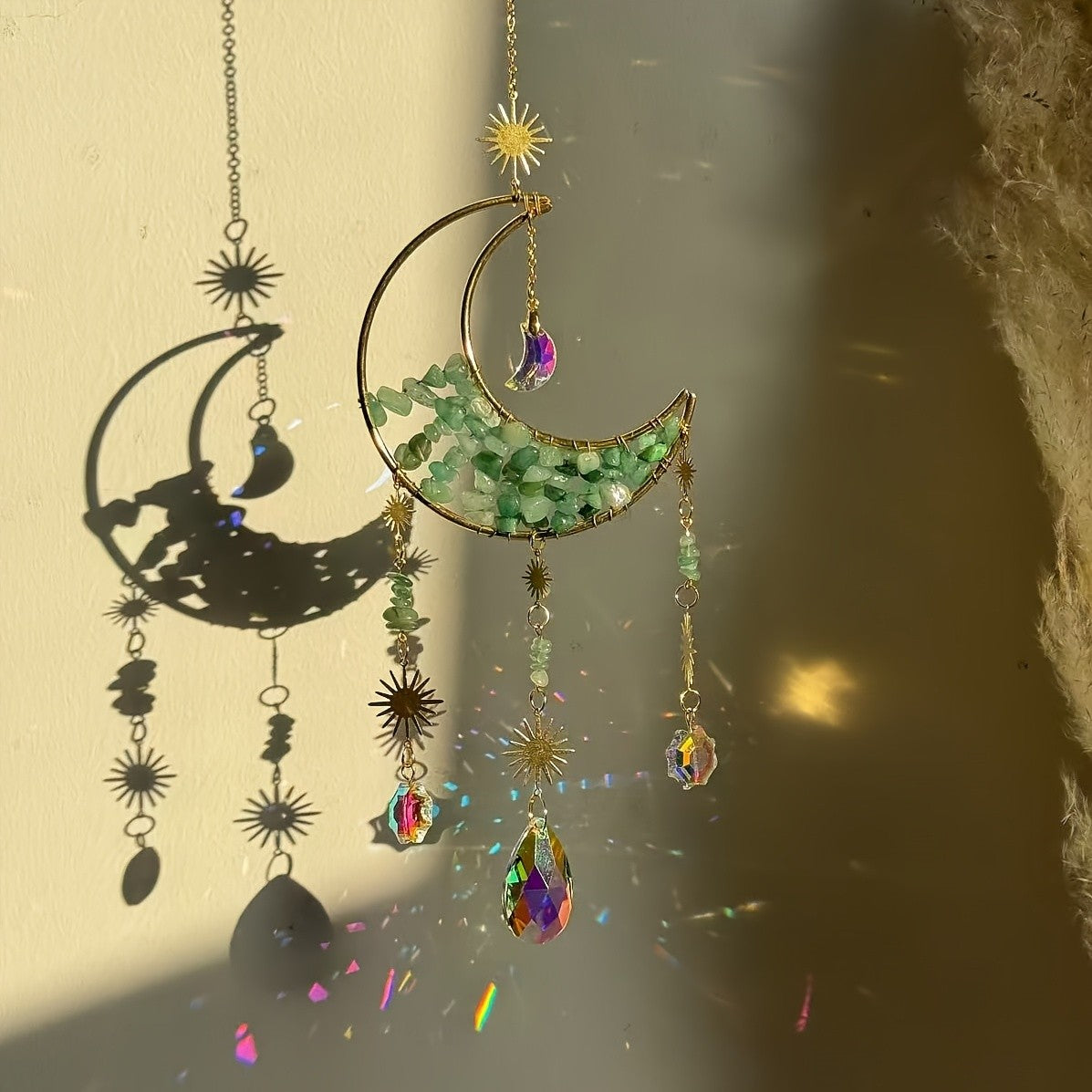 Crystal Moon Sun Catcher