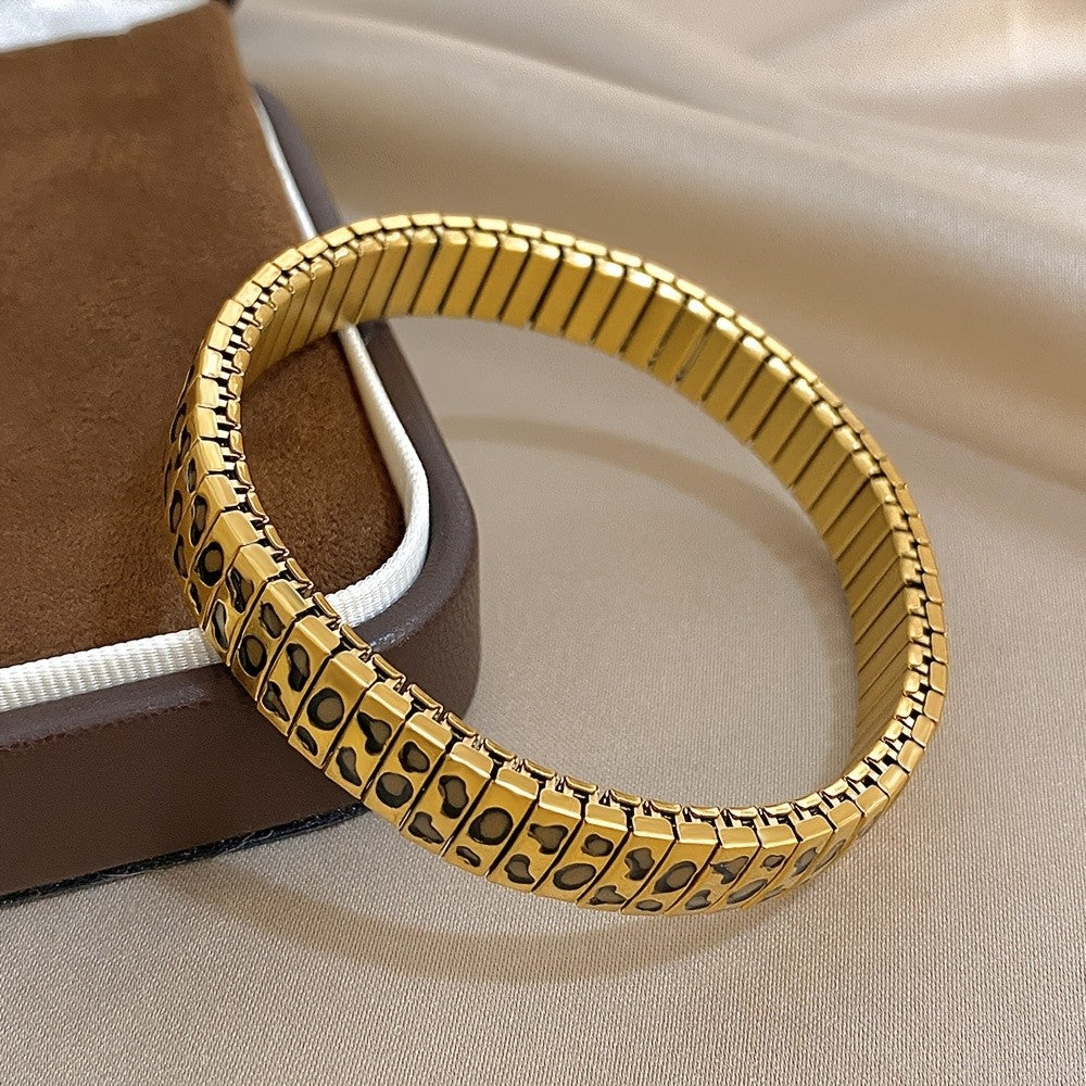 Leopard Link Bracelet