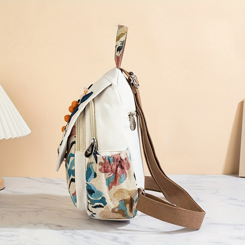 Floral Vase Backpack
