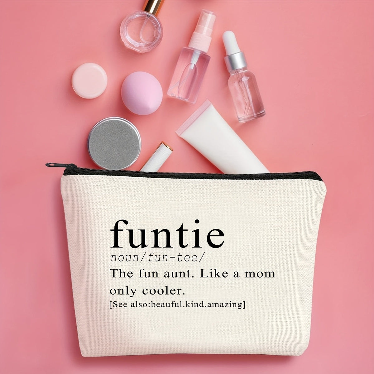 Funtie Definition Zip Pouch