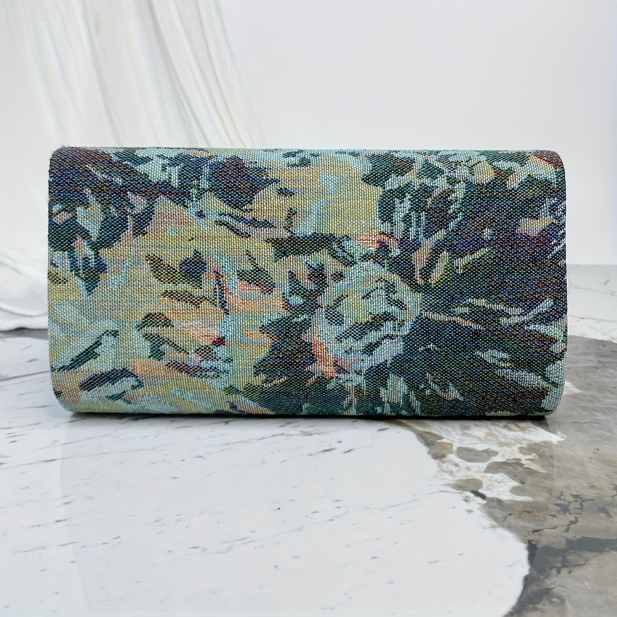 Floral Tapestry Clutch